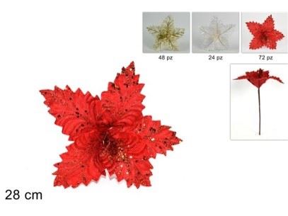 6207 FLOR VELUDO C/GLITTER