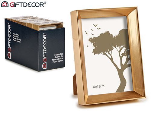 78443 MOLDURA PL DOURADA 10X15CM