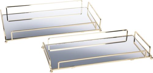 ADB000250 CENTRO MESA MTL/VDR 36X20CM OURO