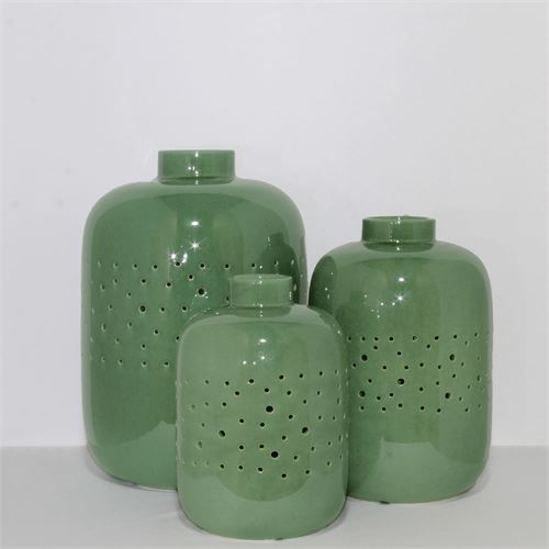 C95B JARRA BOLERO VERDE 22CM