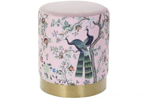 MB-183226 PUFF POLIESTER/MTL PAVAO ROSA