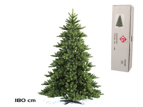 32288 ARVORE DE NATAL 180CM 1222PONTAS BASE MTL