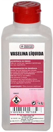 C.18750 VASELINA LIQUIDA 1/4LT