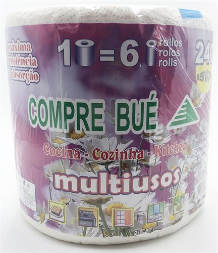 COMPRE BUE ROLO COZINHA MULTIUSOS 1=6 (240 SERVIÇOS)